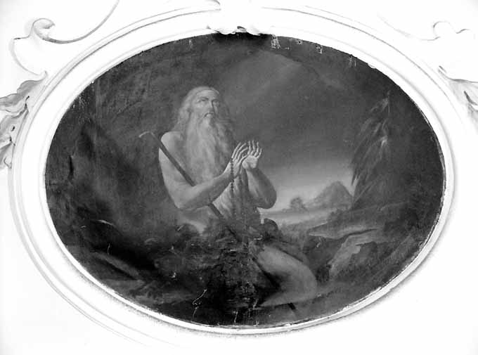 San Girolamo penitente nel deserto (dipinto) - produzione pugliese (prima metà sec. XIX)