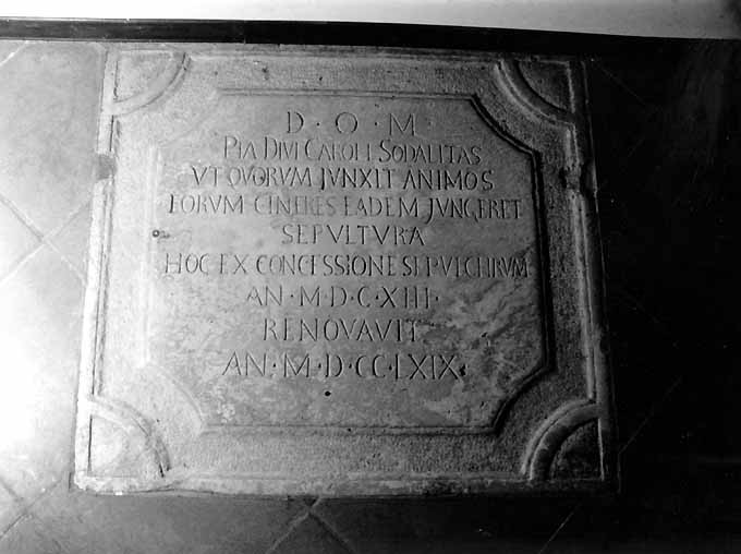 lapide - produzione pugliese (sec. XVIII)