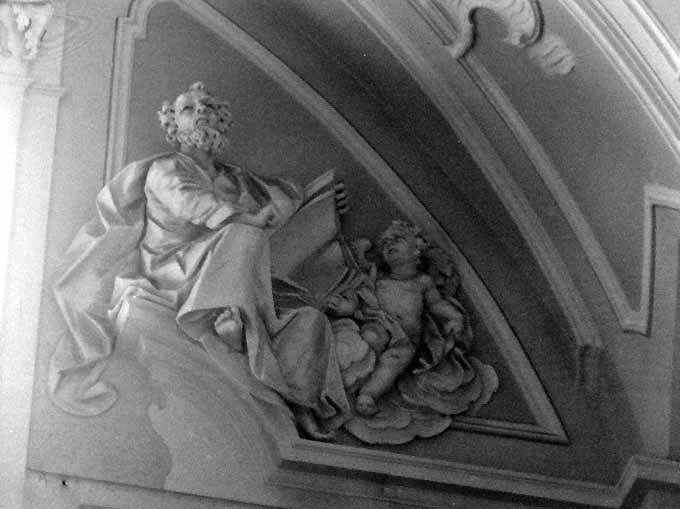 San Matteo Evangelista (scultura) di Tabacco Domenico (sec. XVIII)