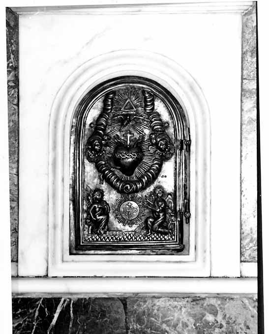 sportello di tabernacolo - bottega pugliese (sec. XIX)