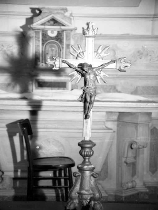 Cristo crocifisso (croce d'altare) - produzione pugliese (seconda metà sec. XVIII)