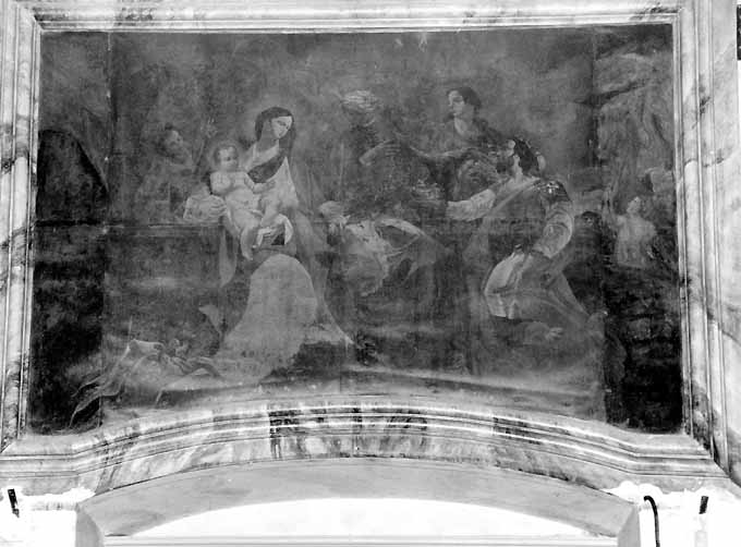 Adorazione dei Magi, adorazione dei Re Magi (dipinto) di Giaquinto Corrado (cerchia) (metà sec. XVIII)