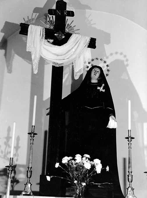 Madonna Addolorata (statua) di Cifariello Ferdinando (seconda metà sec. XIX)