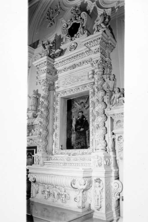 altare - ambito salentino (fine/inizio secc. XVII/ XVIII)