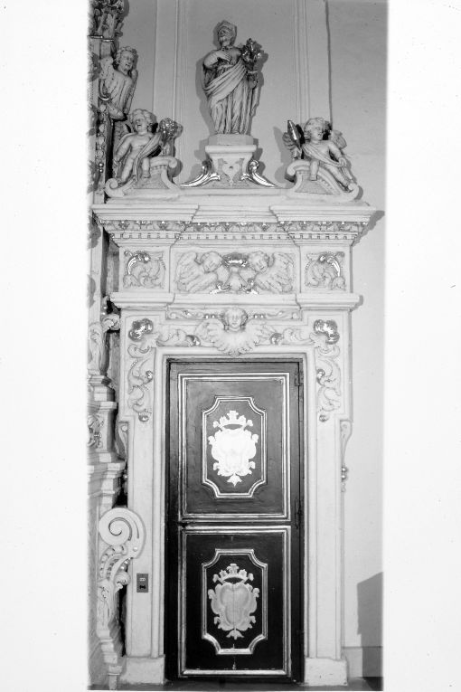 mostra di porta - ambito pugliese (fine/inizio secc. XVII/ XVIII)