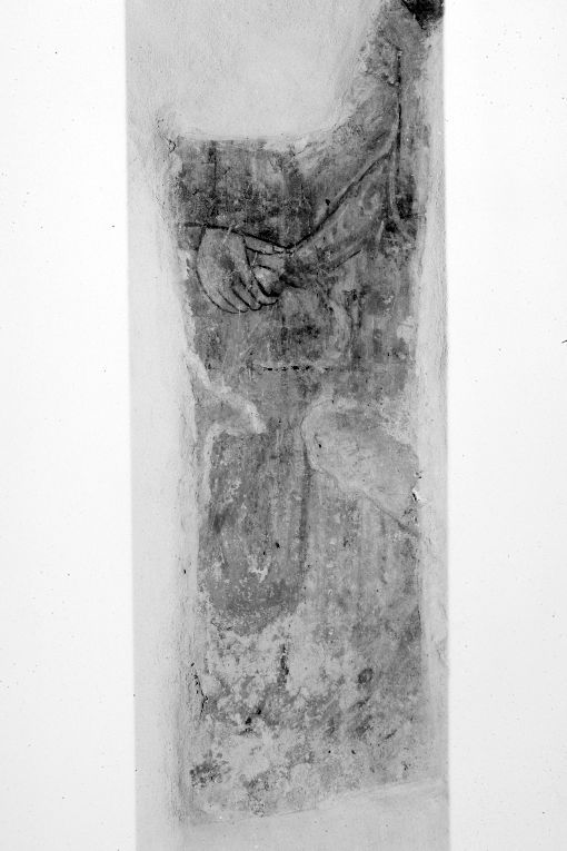 santo (dipinto, frammento) - ambito bizantino (secc. XI/ XIII)