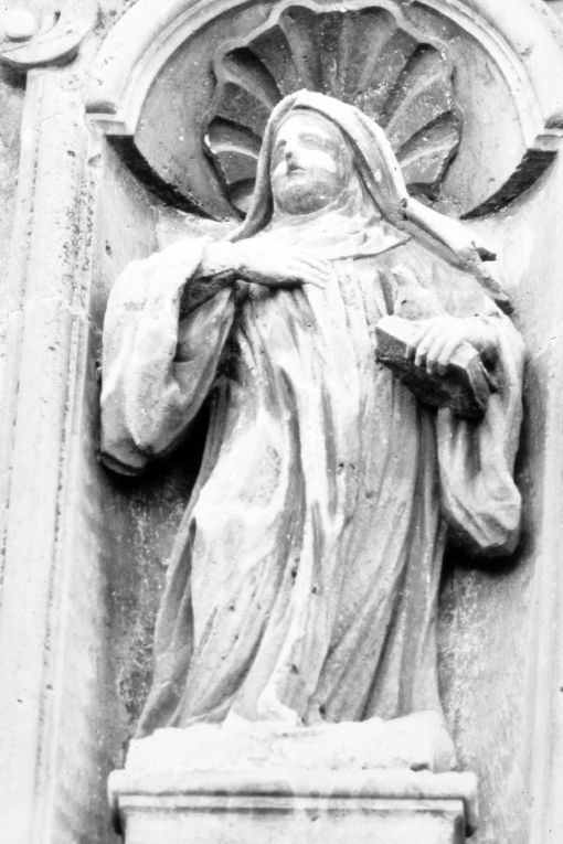 Santa Scolastica (?) (statua) - ambito salentino (secondo quarto sec. XVIII)