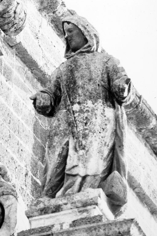 santo monaco celestino (?) (statua) - ambito salentino (secondo quarto sec. XVIII)