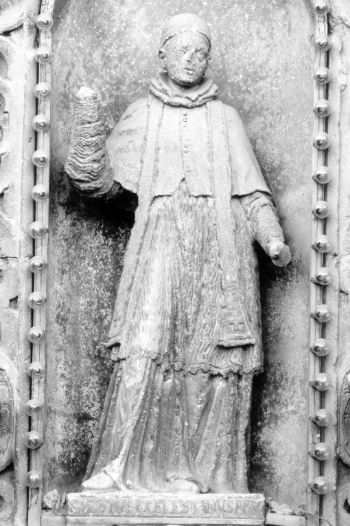 San Pietro Celestino (statua) - ambito salentino (secondo quarto sec. XVIII)