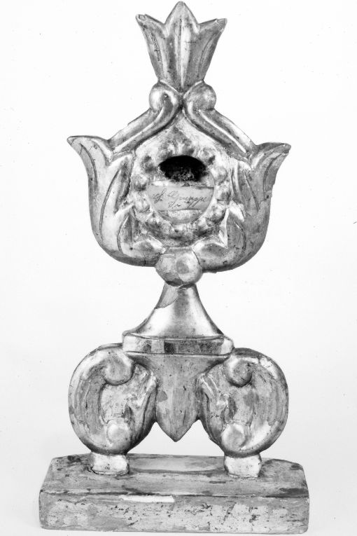 reliquiario - bottega pugliese (ultimo quarto sec. XVII)