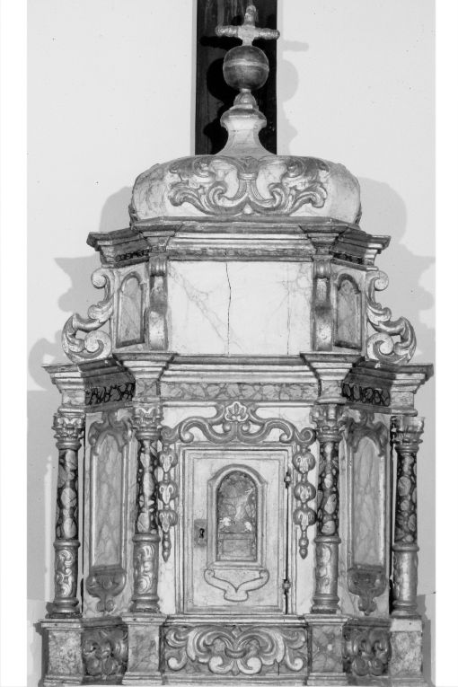 tabernacolo - ambito francescano (seconda metà sec. XVIII)