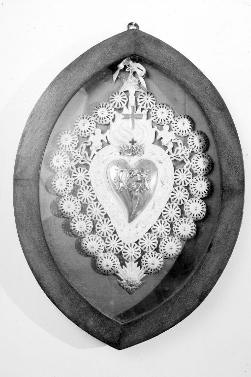 cuore (ex voto) - ambito Italia meridionale (sec. XIX)