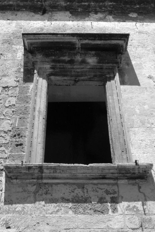 mostra di finestra, serie - ambito salentino (sec. XVII)