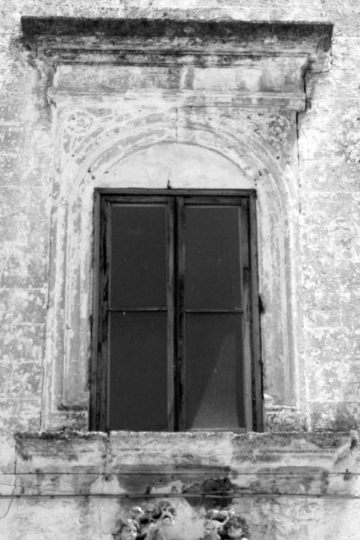 mostra di finestra - ambito salentino (sec. XVIII)