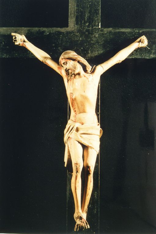 Cristo crocifisso (crocifisso) - ambito salentino (primo quarto sec. XX)
