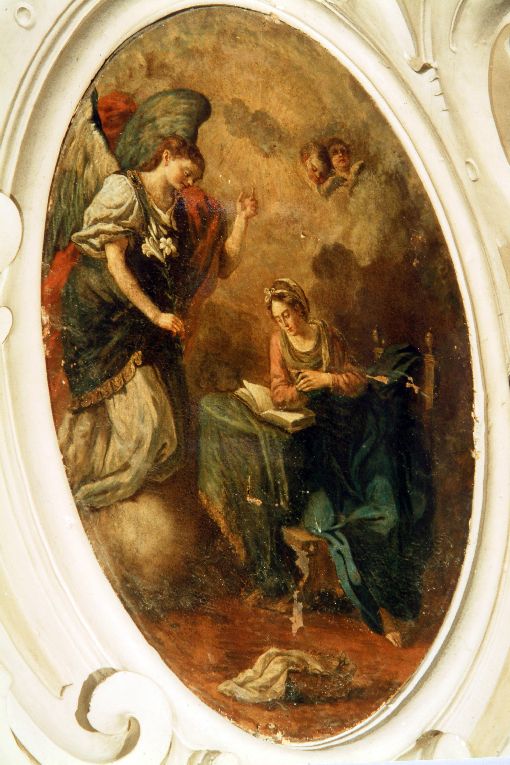Annunciazione (dipinto) di Lillo Saverio (sec. XVIII)