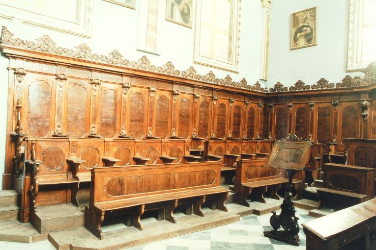 stalli del coro - ambito Italia meridionale (sec. XVIII)