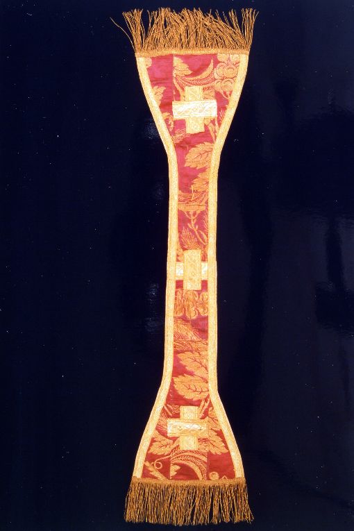 manipolo, serie - manifattura Italia meridionale (ultimo quarto sec. XIX)