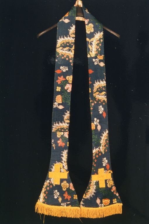 stola - manifattura salentina (primo quarto sec. XIX)