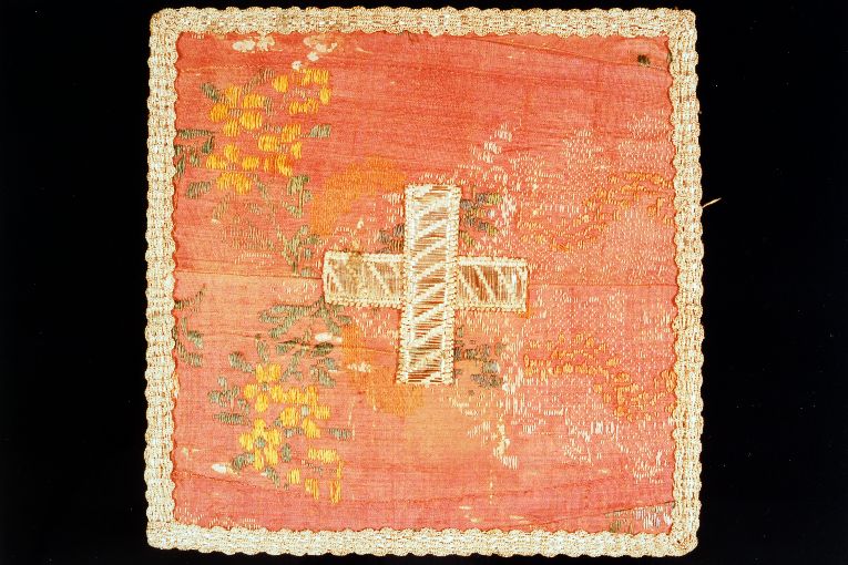 borsa del corporale - manifattura italiana (fine/inizio secc. XVIII/ XIX)