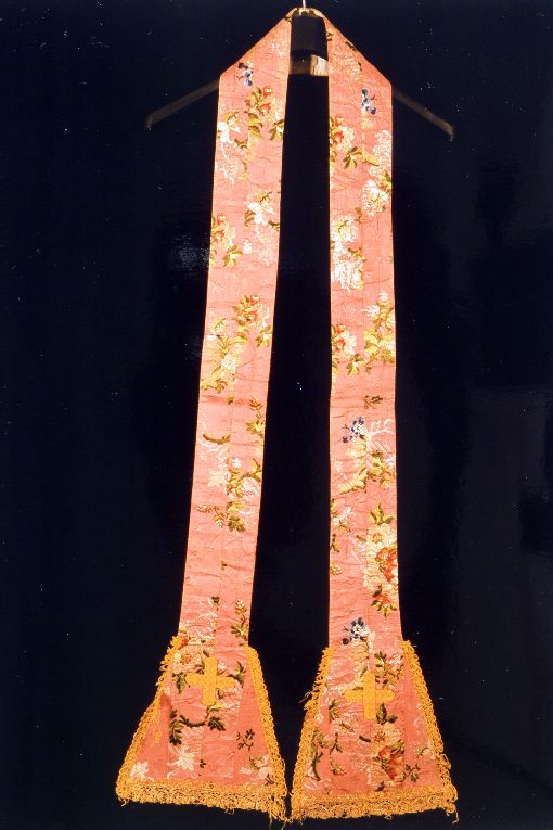 stola - manifattura italiana (primo quarto sec. XIX)