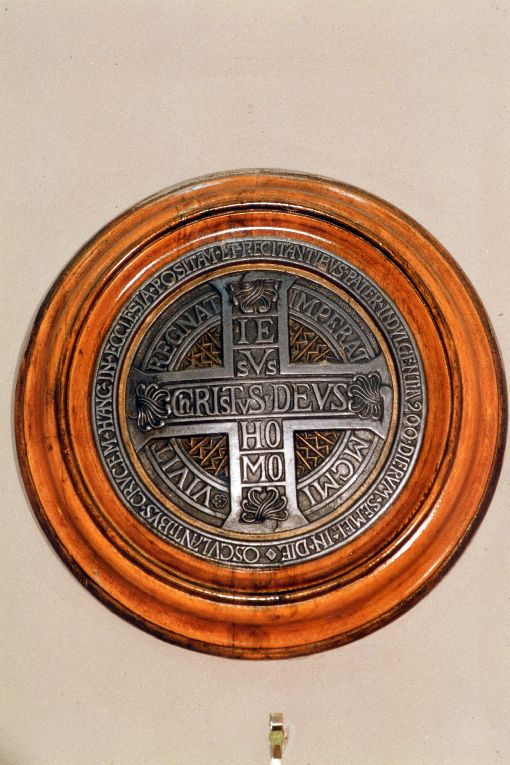 targa devozionale - produzione romana (sec. XX)