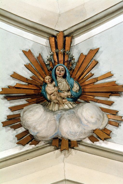 Madonna con Bambino (rilievo) - ambito salentino (prima metà sec. XVII)