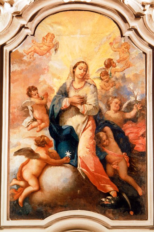 Madonna Immacolata (dipinto) - ambito salentino (terzo quarto sec. XVIII)