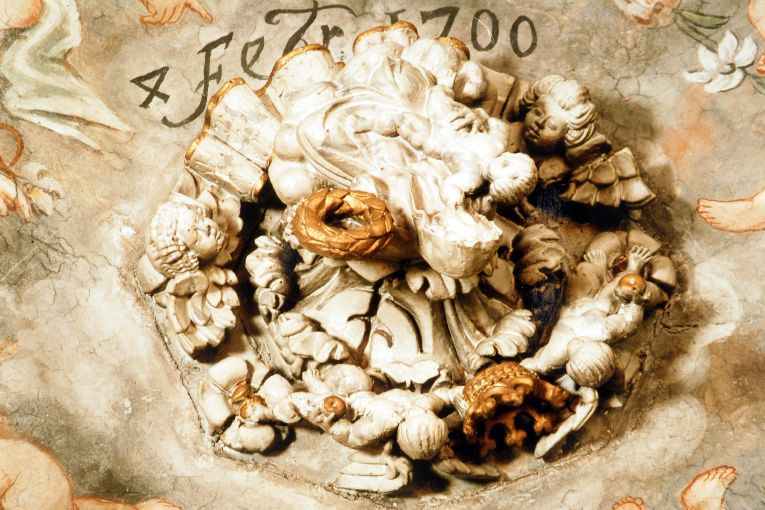 chiave di volta - ambito salentino (sec. XVII)