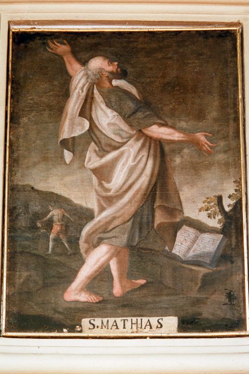 San Mattia (dipinto) - ambito salentino (prima metà sec. XVIII)