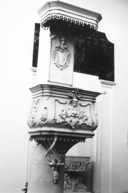 pulpito - ambito salentino (seconda metà sec. XVIII)