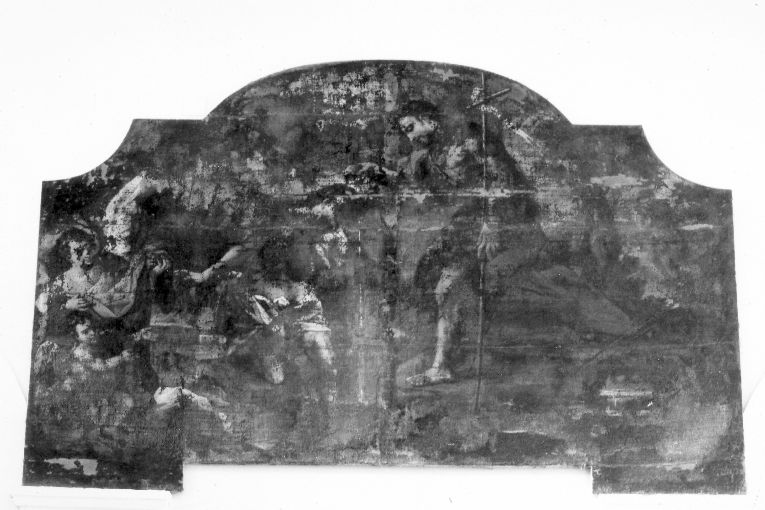 battesimo di Cristo (dipinto) - ambito Italia meridionale (seconda metà sec. XVII)