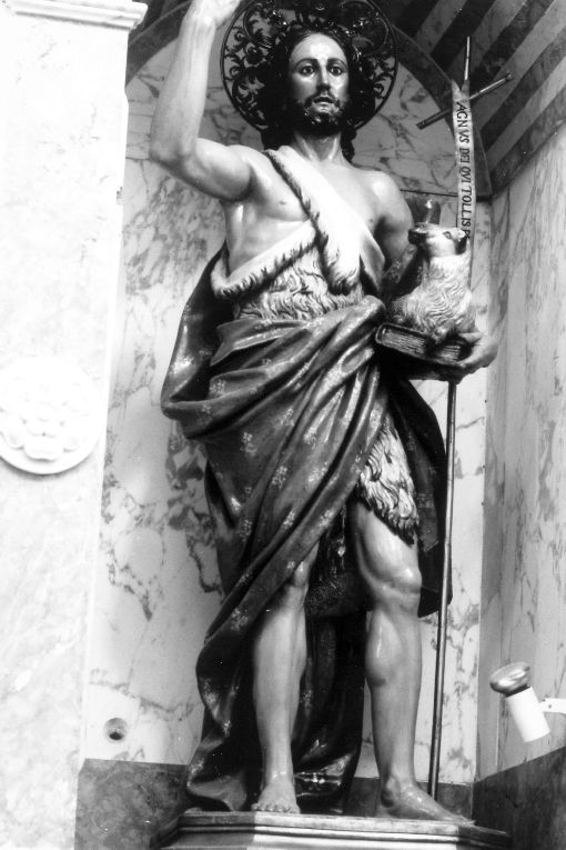 verga (attributo iconografico di immagine sacra) - ambito salentino (seconda metà sec. XIX)