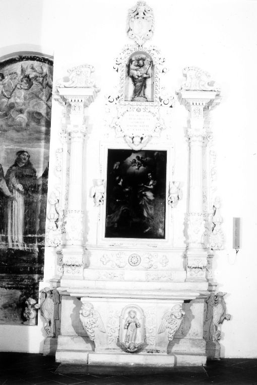 altare - ambito salentino (primo quarto sec. XVIII)