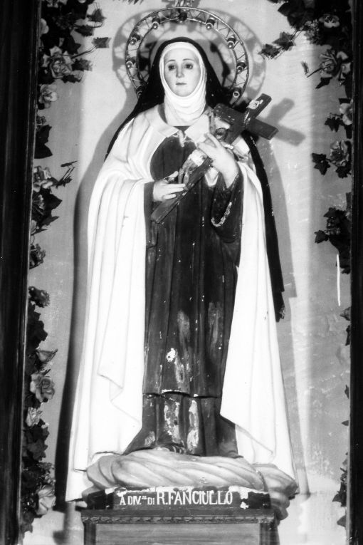 Santa Teresa d'Avila (statua) - ambito salentino (primo quarto sec. XX)