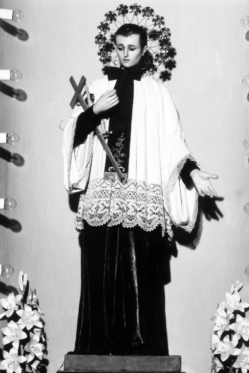 San Luigi Gonzaga (statua) - ambito salentino (primo quarto sec. XX)