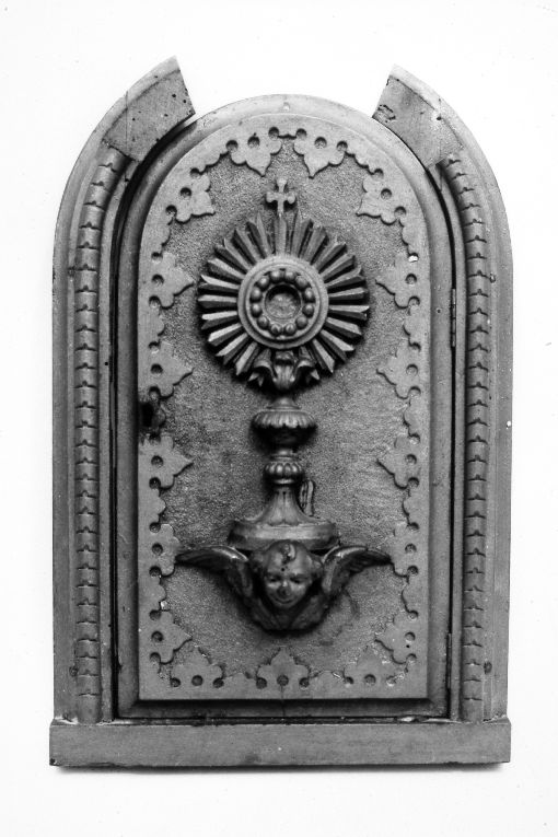 sportello di tabernacolo - ambito salentino (inizio sec. XX)