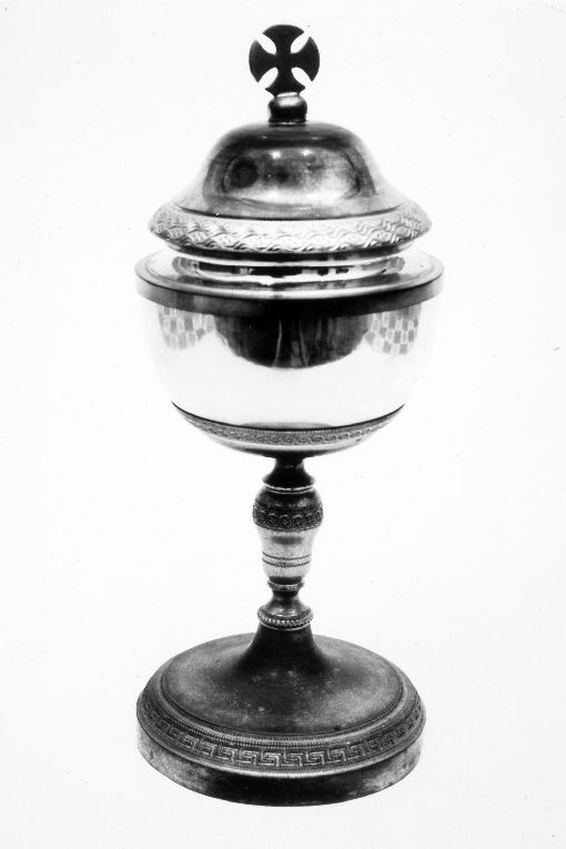 pisside - manifattura Italia meridionale (inizio sec. XX)