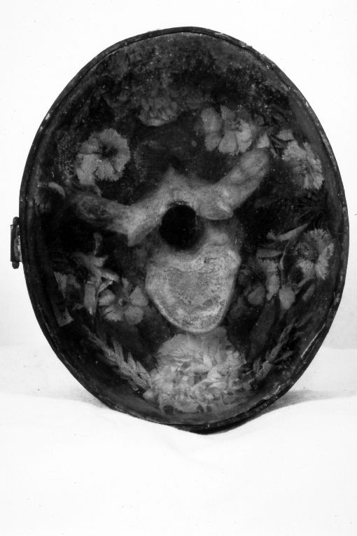 reliquiario a capsula, serie - manifattura salentina (sec. XIX)