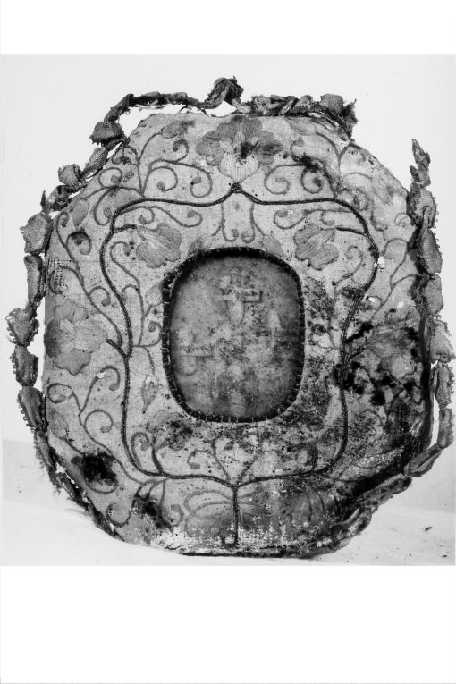 reliquiario - a tabella - manifattura salentina (sec. XIX)