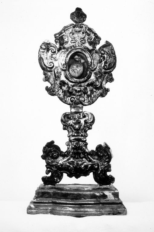 reliquiario - a ostensorio - manifattura Italia meridionale (ultimo quarto sec. XVIII)
