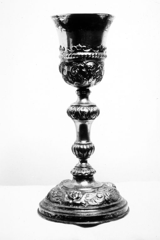 calice - manifattura Italia meridionale (ultimo quarto sec. XIX)