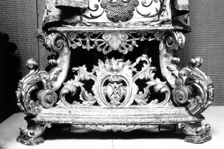 piedistallo di statua - ambito salentino (sec. XIX)