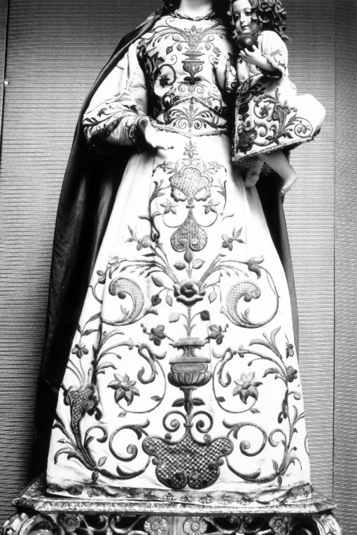 veste da statua - manifattura salentina (sec. XIX)