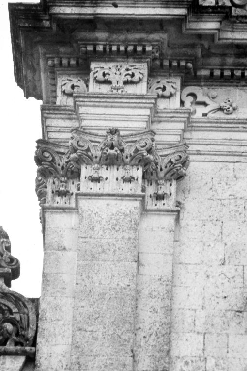 decorazione plastica, serie - ambito salentino (sec. XVIII)