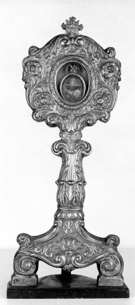 reliquiario-ostensorio di C. A (sec. XIX)