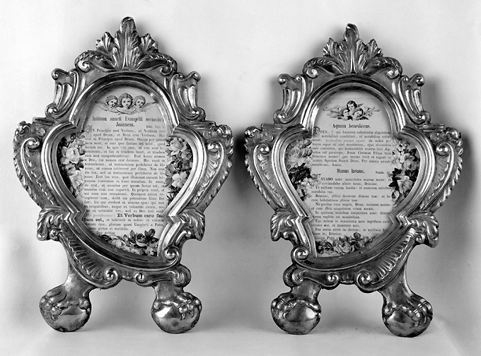 cartagloria, coppia di C. S (sec. XIX)