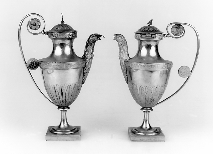 ampolline, coppia - manifattura romana (sec. XIX)