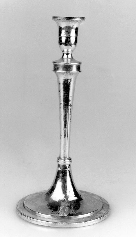 candeliere - manifattura napoletana (sec. XIX)