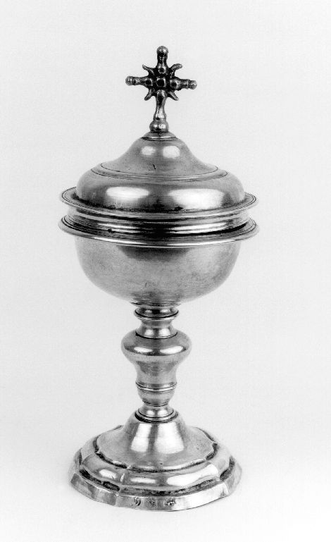 pisside - manifattura napoletana (sec. XVIII)